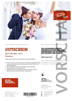 ZEIT FÜR UNS – für 2 Personen